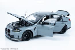 Minichamps - 1:18 BMW M3 CS Brooklyn Grey Metallic 2023 - Diecast Model