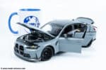 Minichamps - 1:18 BMW M3 CS Brooklyn Grey Metallic 2023 - Diecast Model