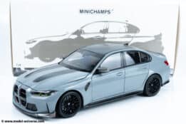 Minichamps - 1:18 BMW M3 CS Brooklyn Grey Metallic 2023 - Diecast Model