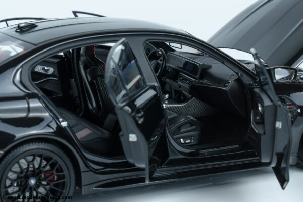 Minichamps - 1:18 BMW M3 CS Black Metallic 2023 - Diecast Model 16 110023502 03