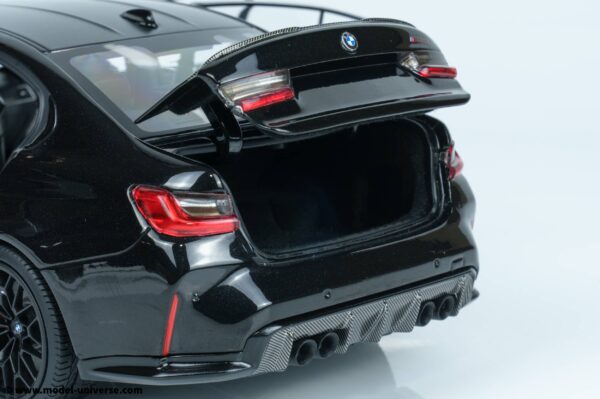 Minichamps - 1:18 BMW M3 CS Black Metallic 2023 - Diecast Model 17 110023502 05
