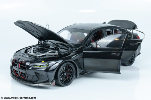 Minichamps - 1:18 BMW M3 CS Black Metallic 2023 - Diecast Model 18 110023502 07