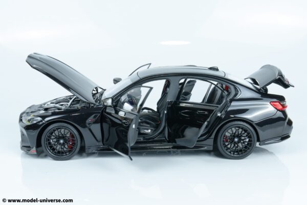 Minichamps - 1:18 BMW M3 CS Black Metallic 2023 - Diecast Model 13 110023502 08