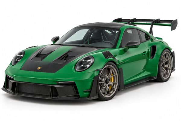 Minichamps 1:18 Porsche 911 (992) GT3 RS Green with Weissach Package and Dark Silver Wheels 2025 (110062046) Diecast Model