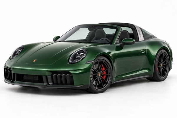 Minichamps 1:18 Porsche 911 (992.2) Targa 4 GTS Green Metallic 2025 (110062051) Diecast Model