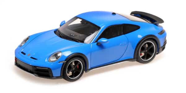 Minichamps - 1:18 Porsche 911 Dakar Blue 2022 - Diecast Model