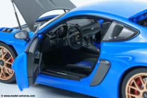 110062121 porsche cayman 718 gt4 rs blue diecast model 13