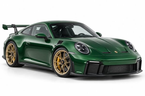Minichamps 1:18 Porsche 911 (992.2) GT3 Green Metallic with Golden Wheels 2025 (110064202) Diecast Model