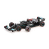 Minichamps 110210444 1:18 Mercedes W12 F1 Hamilton 100th pole diecast model