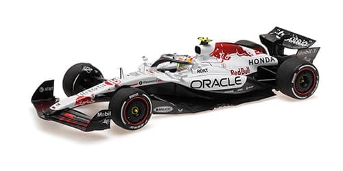 Minichamps - 1:18 Red Bull Racing RB21 No.22 Yuki Tsunoda - Japanese GP 2025 Special White Tribute Livery - Limited Edition Diecast Model