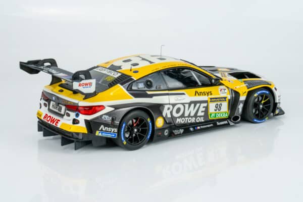 Minichamps - 1:18 BMW M4 GT3 EVO Team ROWE Winner 24h Nurburgring 2025 A.Farfus, J.Krohn, K.Van Der Linde - Diecast Model 16 Minichamps - 1:18 BMW M4 GT3 EVO Team ROWE Winner 24h Nurburgring 2025 A.Farfus, J.Krohn, K.Van Der Linde - Diecast Model