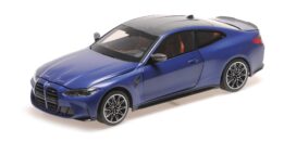 minichamps - 1:18 bmw m4 blue metallic (2020)