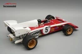 Tecnomodel - 1:18 Ferrari F1 312 B2 No.5 Jacky Ickx South African GP 1971 with Driver - Limited Edition Resin Model with Showcase