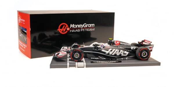 1:18 Moneygram Haas F1 Team VF24 Nico Hulkenberg 2024 Resin Model - Minichamps