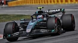 Minichamps - 1:18 Mercedes-AMG F1 W16 No.12 Kimi Antonelli - First Podium 3rd Canadian GP 2025 - Limited Edition Resin Model