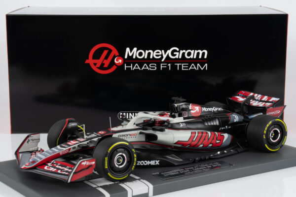 Minichamps 1:18 Haas VF-25 No.31 Esteban Ocon Canadian GP 2025 "200th Team Race" (117251031) Limited Edition Resin Model