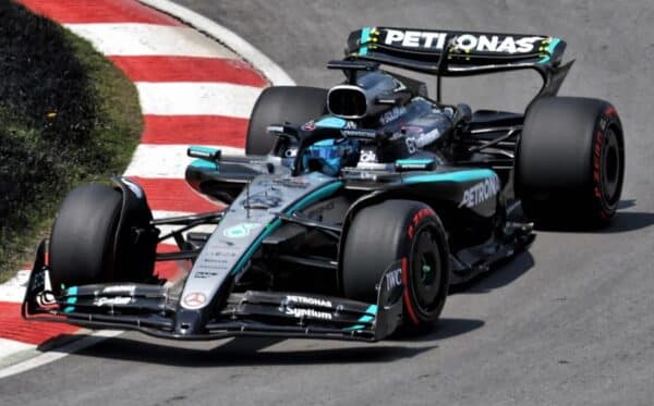 Minichamps - 1:18 Mercedes-AMG F1 W16 No.63 George Russell Winner Canadian GP 2025 - Limited Edition Resin Model
