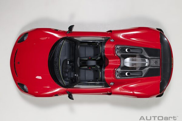 AUTOart - 1:12 Porsche 918 Spyder Weissach Package Guards Red - Composite Model
