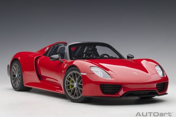 AUTOart - 1:12 Porsche 918 Spyder Weissach Package Guards Red - Composite Model