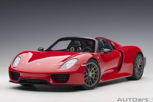 AUTOart - 1:12 Porsche 918 Spyder Weissach Package Guards Red - Composite Model