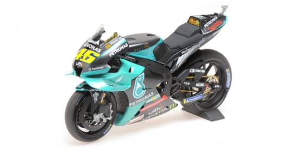 minichamps - 1:12 yamaha petronas yzr-m1 #46 - valentino rossi - last race valencia 2021