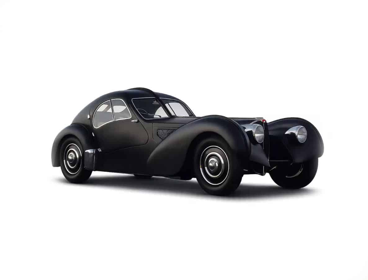 Norev - 1:12 Bugatti Type 57 SC Atlantic Black - Diecast Model