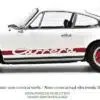 Norev - 1:12 Porsche 911 Carrera RS 2.7 Grand Prix White/Red 1973