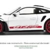 Norev - 1:12 Porsche 911 GT3 RS White/Pyro Red 2022