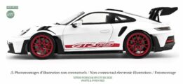 Norev - 1:12 Porsche 911 GT3 RS White/Pyro Red 2022