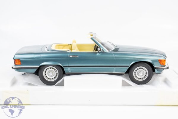 12ART - 1:12 Mercedes-Benz 380SL R107 Petrol Metallic 1979-1985 - Limited Edition Resin Model 15 12ART - 1:12 Mercedes-Benz 380SL R107 Petrol Metallic 1979-1985 - Limited Edition Resin Model
