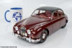 12ART - 1:12 Jaguar Mk.II Maroon with Black Roof "Inspector Morse" - UK Exclusive Limited Edition Resin Model