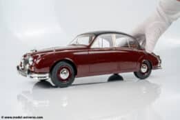 12ART - 1:12 Jaguar Mk.II Maroon with Black Roof "Inspector Morse" - UK Exclusive Limited Edition Resin Model