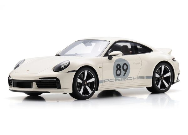 Spark - 1:12 Porsche 911 Sport Classic (992) - Light Ivory with Heritage Package - 2022 - Resin Model 5 12S061 2