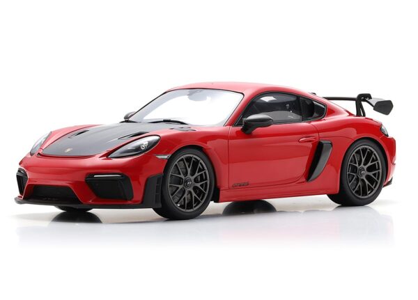 Spark - 1:12 Porsche 718 Cayman GT4 RS - Guards Red with Weissach Package - 2024 - Resin Model 5 Spark - 1:12 Porsche 718 Cayman GT4 RS - Guards Red with Weissach Package - 2024 - Resin Model