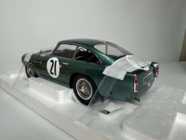 12ART - 1:12 Aston Martin DB4 GT 24h Le Mans #21 1959 - Limited Edition Resin Model