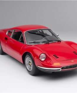 Amalgam 1:8 Ferrari 246 GT Dino Model Car Red