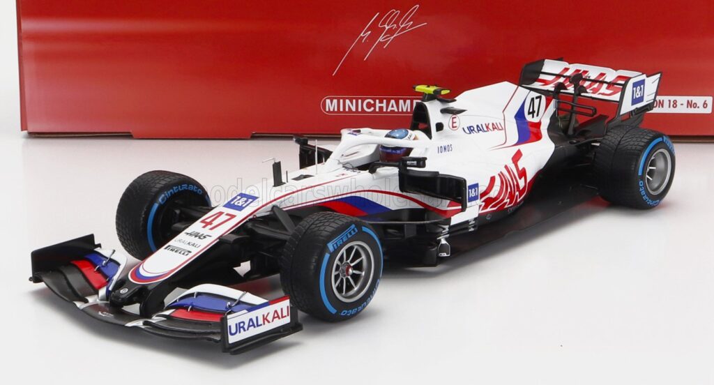 Latest new model arrivals at model-universe.com include a strong line up of Ferrari's by Bburago, Looksmart and Werk83; limited editions, and much more ... 20 Haas F1 VF-21 Uralkali No.47 Mick Schumacher 2021 Belgian GP - 1:18 Scale Limited Edition Diecast Model by Minichamps