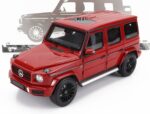 Mercedes-Benz G-Class G500 (W463) 2020 Red Metallic - Limited Edition Diecast Model by Minichamps - 1:18 Scale