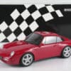 Minichamps 1:18 Porsche 911 (993) Coupe Red 1993 (155061102) Limited Edition Diecast Model 24 Minichamps 1:18 Porsche 911 (993) Coupe red 1993 diecast model (155061102) - with box, front three-quarter