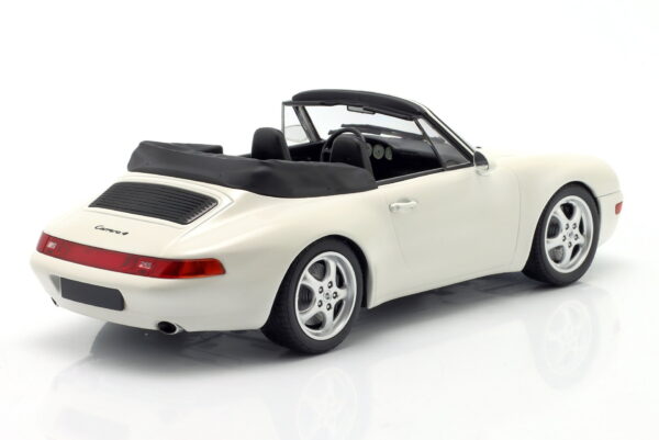 Minichamps 1:18 Porsche 911 (993) Cabriolet White 1994 (155061131) Limited Edition Diecast Model 7 Minichamps 1:18 Porsche 911 (993) Cabriolet White 1994 (155061131) Limited Edition Diecast Model