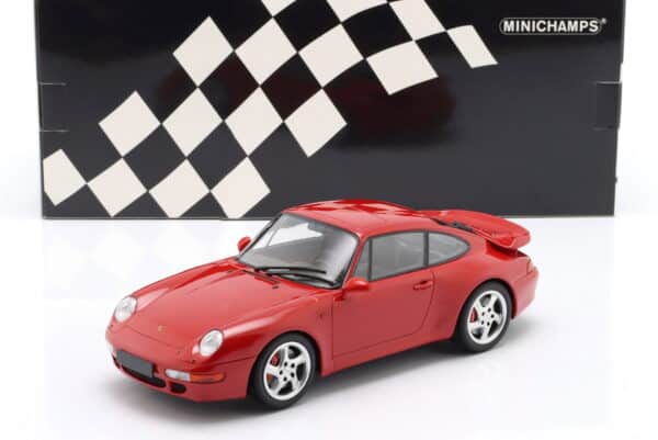 Minichamps 1:18 Porsche 911 (993) Turbo Guards Red 1995 (155061170) Limited Edition Diecast Model