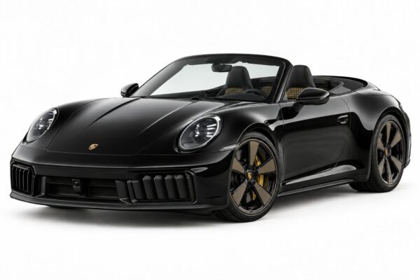 Minichamps 1:18 Porsche 911 (992.2) Carrera GTS Cabriolet 911 Spirit 70 Black 2025 (155064131) Diecast Model