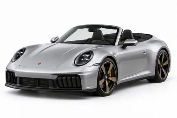 Minichamps 1:18 Porsche 911 (992.2) Carrera GTS Cabriolet 911 Spirit 70 Silver Metallic 2025 (155064132) Diecast Model