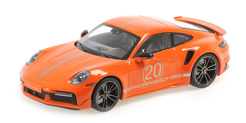 Minichamps - 1:18 Porsche 911 Turbo S Coupe Sport Orange (2021)