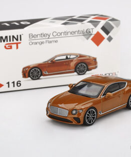 TSM MGT00116-L Bentley continental gt orange 1:64 diecast model