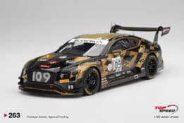 top speed - 1:18 bentley continental gt3 #109 team m-sport 2019 24 hours of spa