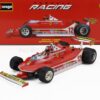 Bburago - 1:18 Ferrari F1 312T4 No.12 Gilles Villenueve Winner USA GP 1979 (Wet Tyres & Driver Figure) - Limited Edition Diecast Model