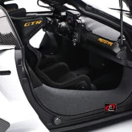 LCD 1:18 - McLaren Senna GTR (White) - Diecast Model Car