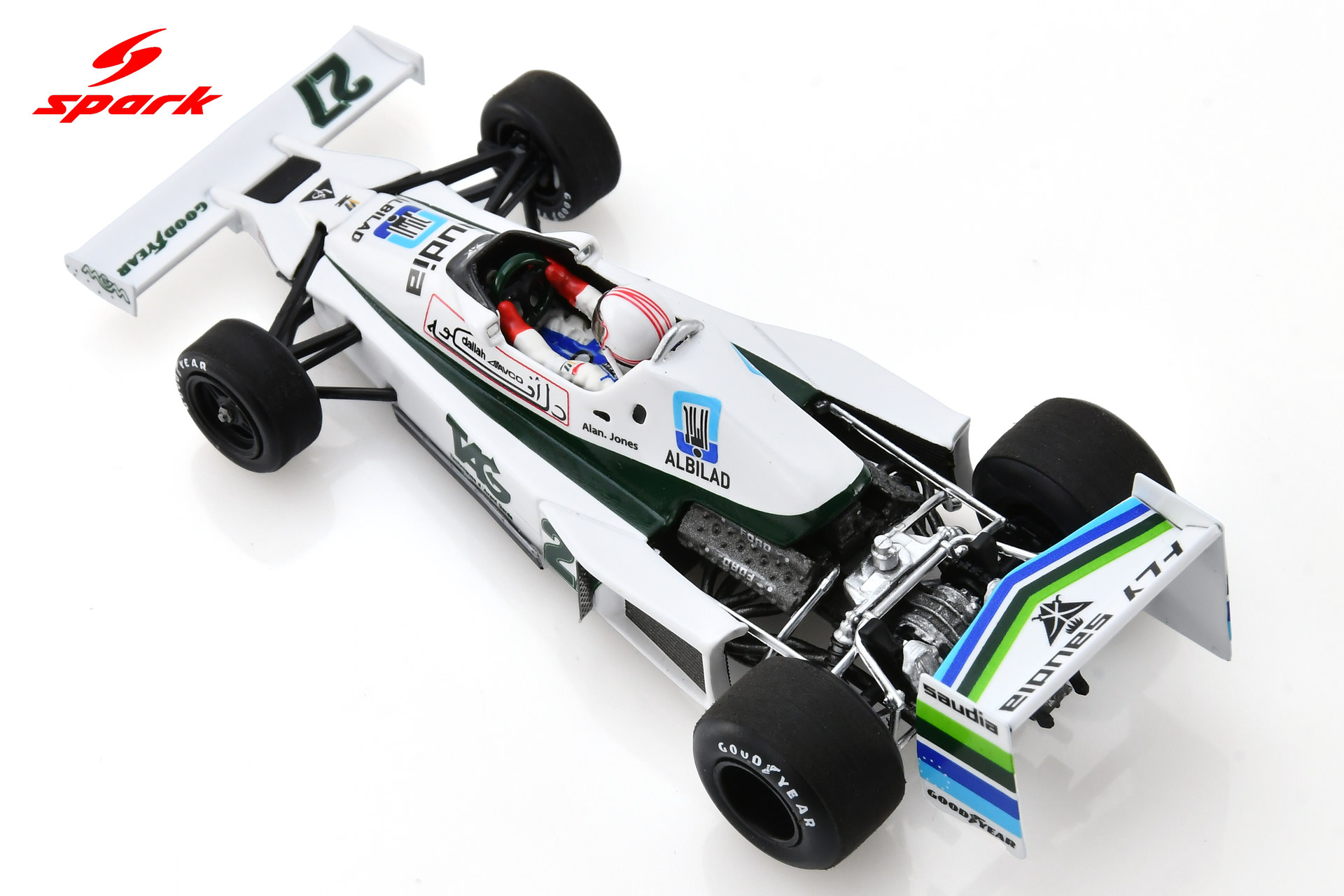 Spark 1:43 Williams FW06 No.27 Long Beach GP 1979 Alan Jones (S7496) Resin Model 9 Spark 1:43 Williams FW06 No.27 Long Beach GP 1979 Alan Jones (S7496) Resin Model - Image 9