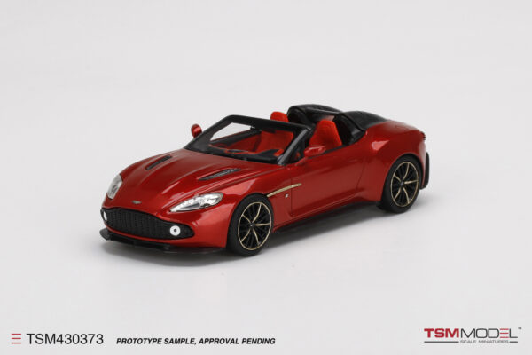 TSM430373 Aston Martin vanquish Zagato red 1:43 resin model car